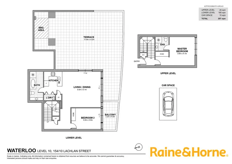 Floorplan of Homely apartment listing, 154/10 Lachlan Street, Waterloo NSW 2017
