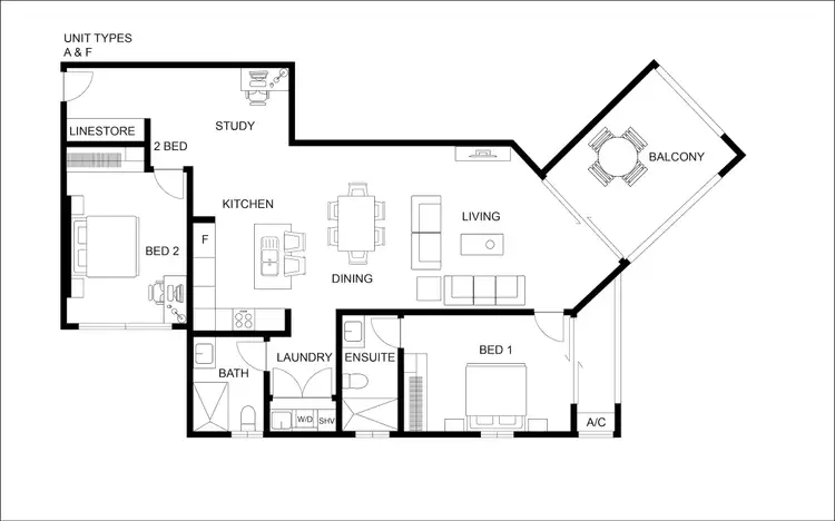 Floorplan of Homely apartment listing, 501D/65 Progress Drive, Nightcliff NT 810