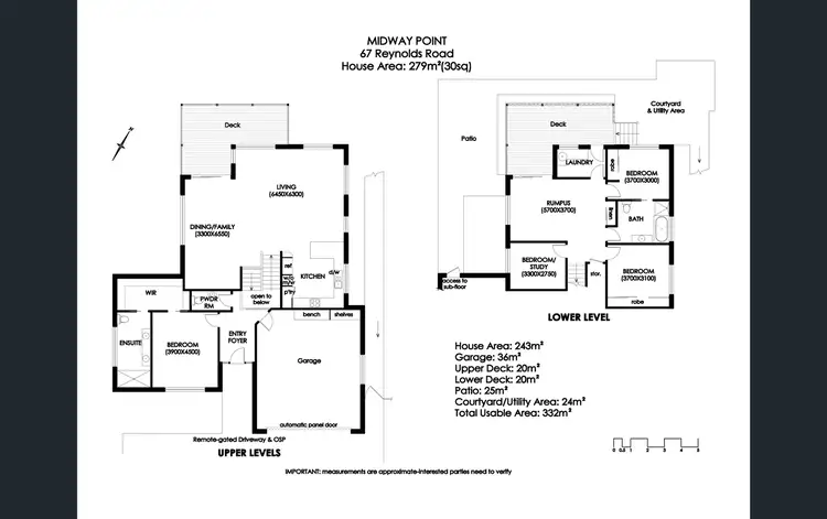 Floorplan of Homely house listing, 67 Reynolds Road, Midway Point TAS 7171