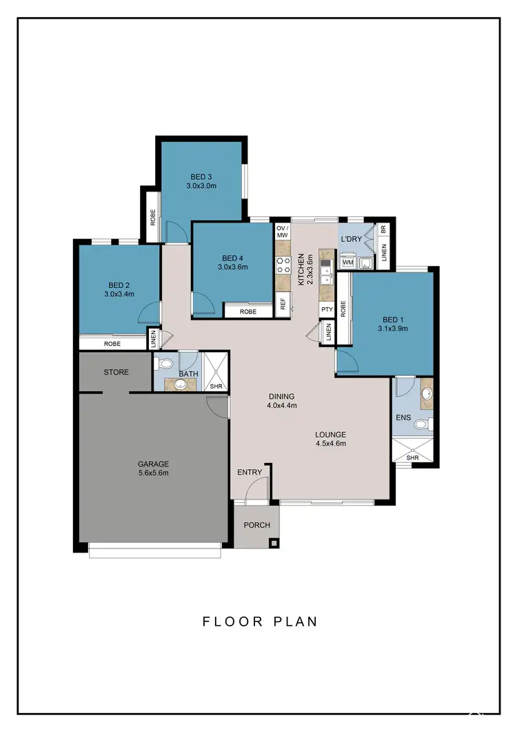 Floorplan of Homely house listing, 6/21 Cronin Place, Armadale WA 6112