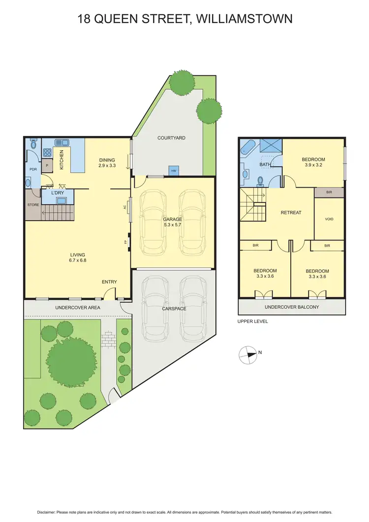 Floorplan of Homely house listing, 18 Queen Street, Williamstown VIC 3016