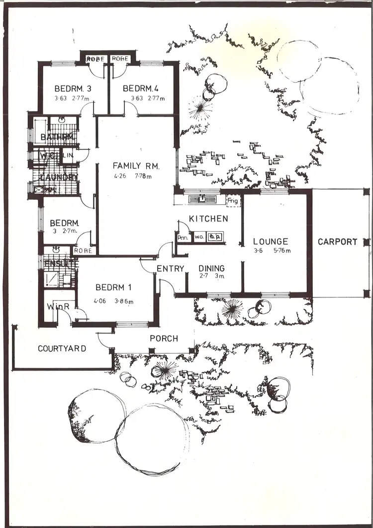 Floorplan of Homely house listing, 15 Glencoe Parade, Halls Head WA 6210