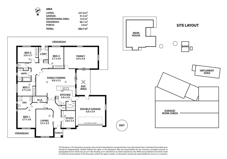 Floorplan of Homely house listing, 31 Swamp Road, Uraidla SA 5142