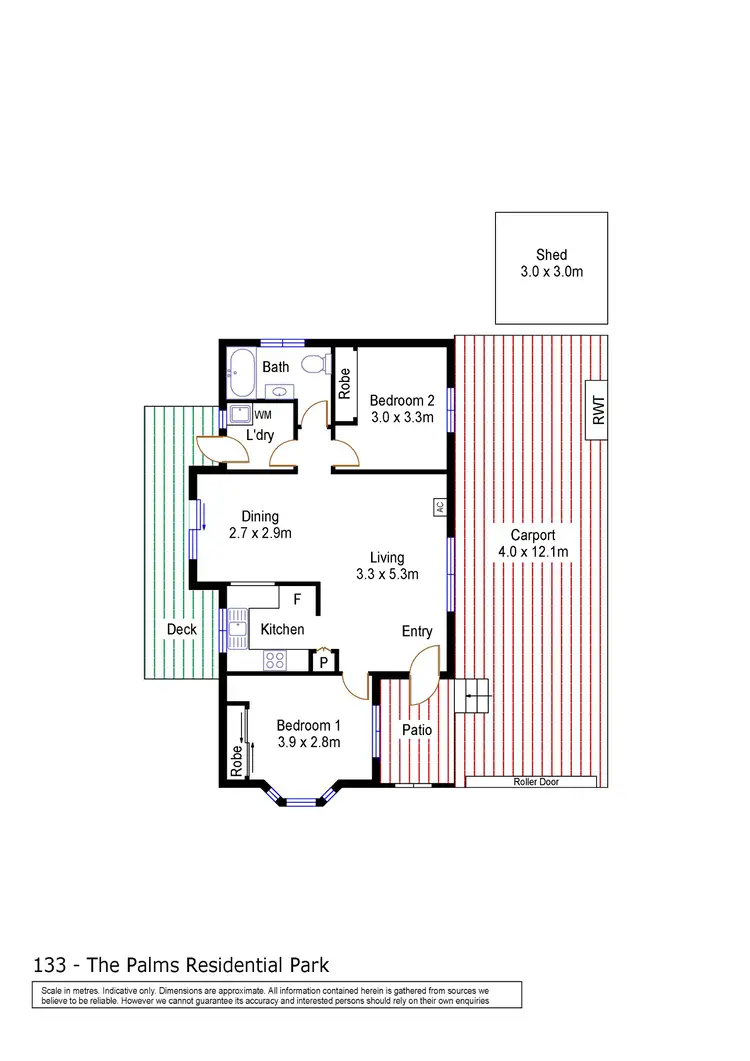 Floorplan of Homely house listing, Site 133/61 Supple Road, Waterloo Corner SA 5110