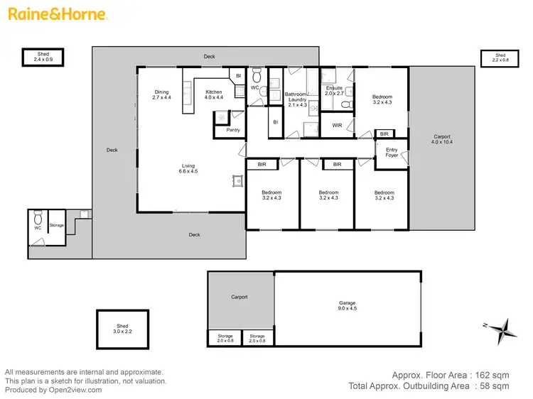 Floorplan of Homely house listing, 7 Henry Street, Orford TAS 7190