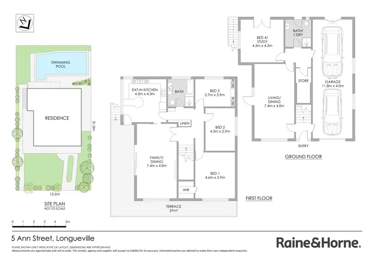 Floorplan of Homely house listing, 5 Ann Street, Longueville NSW 2066
