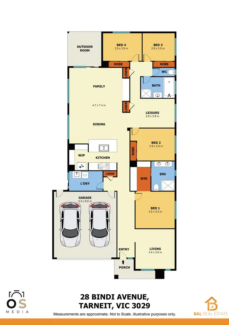 Floorplan of Homely house listing, 28 Bindi Avenue, Tarneit VIC 3029