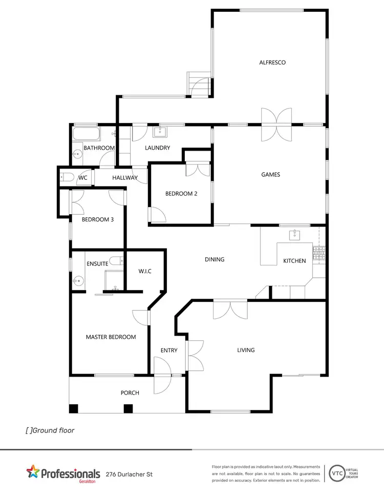 Floorplan of Homely house listing, 276 Durlacher Street, Mahomets Flats WA 6530