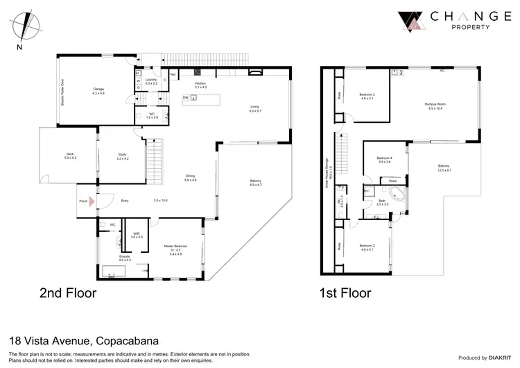 Floorplan of Homely house listing, 18 Vista Avenue, Copacabana NSW 2251