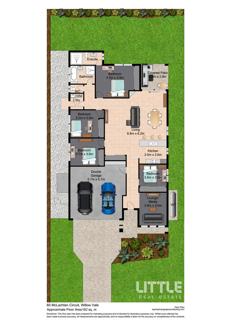 Floorplan of Homely house listing, 60 McLachlan Circuit, Willow Vale QLD 4209