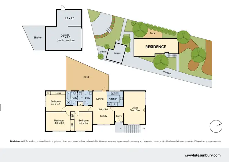 Floorplan of Homely house listing, 39 Higgins Avenue, Sunbury VIC 3429