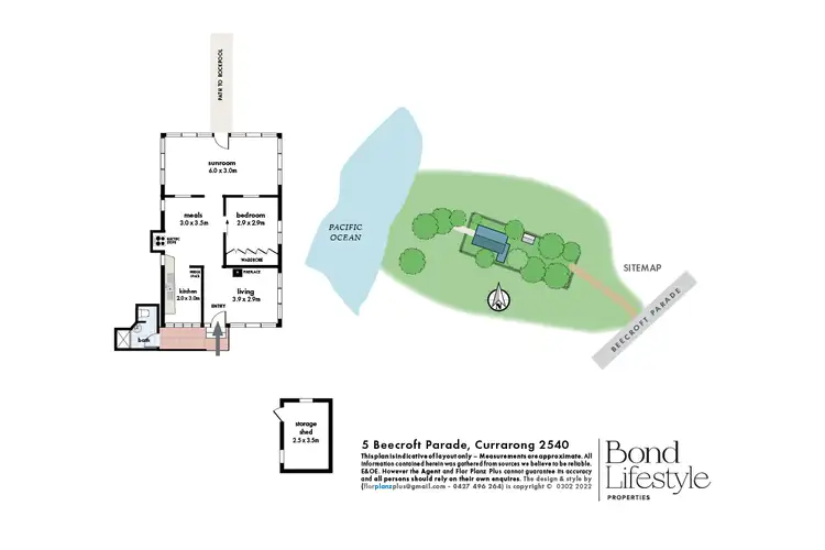 Floorplan of Homely house listing, 5 Beecroft Parade, Currarong NSW 2540
