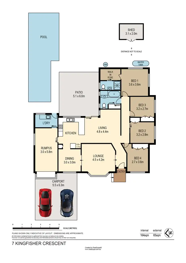 Floorplan of Homely house listing, 7 Kingfisher Crescent, Belmont QLD 4153