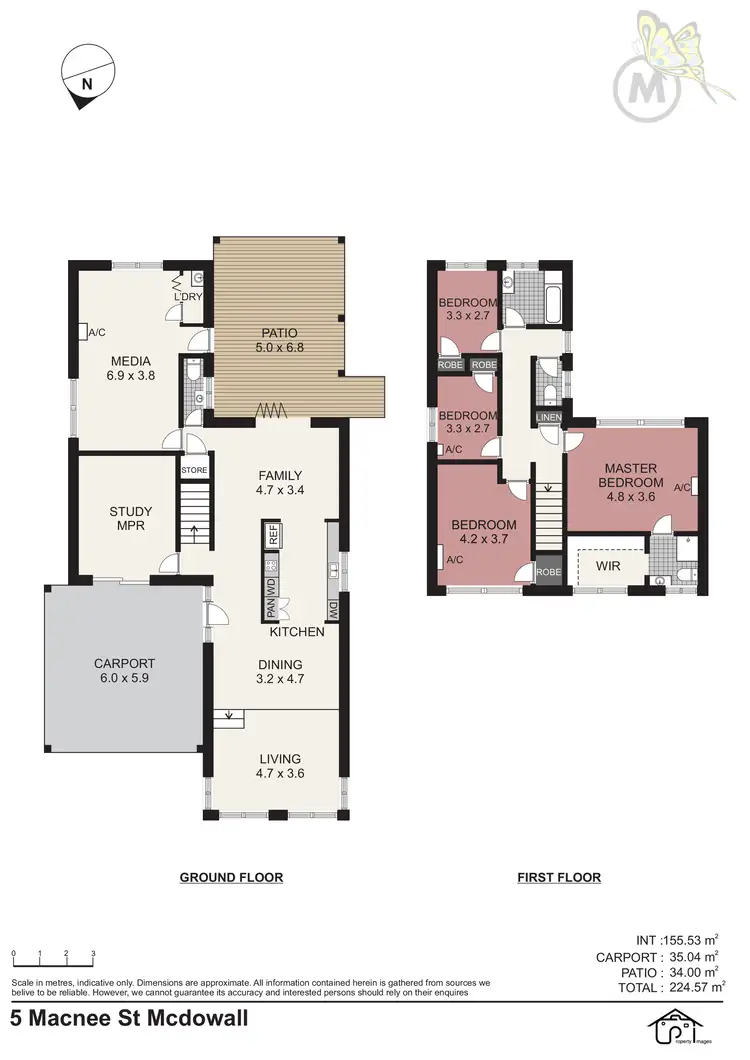 Floorplan of Homely house listing, 5 Macnee Street, Mcdowall QLD 4053