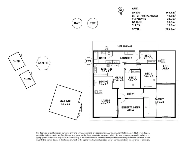 Floorplan of Homely house listing, 1648 Lobethal Road, Lenswood SA 5240