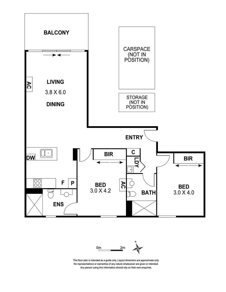 Floorplan of Homely apartment listing, 501/1 Studio Walk, Richmond VIC 3121