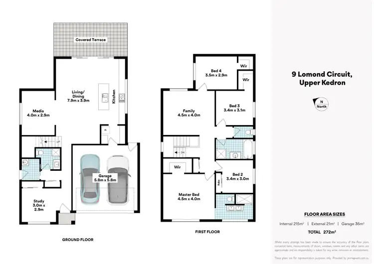 Floorplan of Homely house listing, 9 Lomond Circuit, Upper Kedron QLD 4055