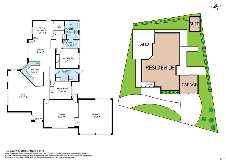 Floorplan of Homely house listing, 120 Castlerea Street, Tingalpa QLD 4173