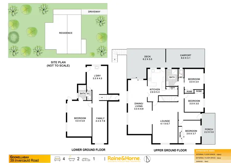 Floorplan of Homely house listing, 39 Invercauld Road, Goonellabah NSW 2480