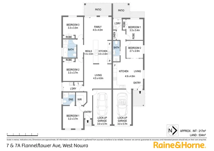 Floorplan of Homely house listing, 7 & 7A Flannelflower Avenue, West Nowra NSW 2541