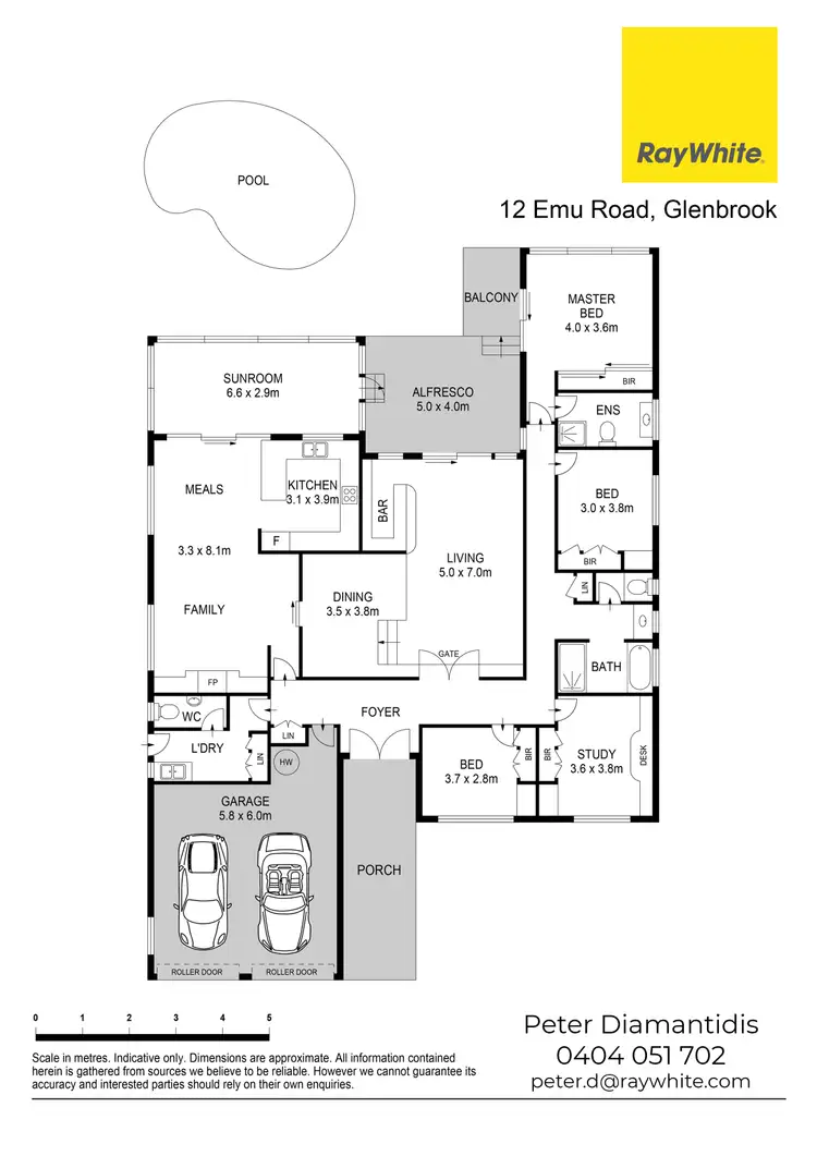 Floorplan of Homely house listing, 12 Emu Road, Glenbrook NSW 2773