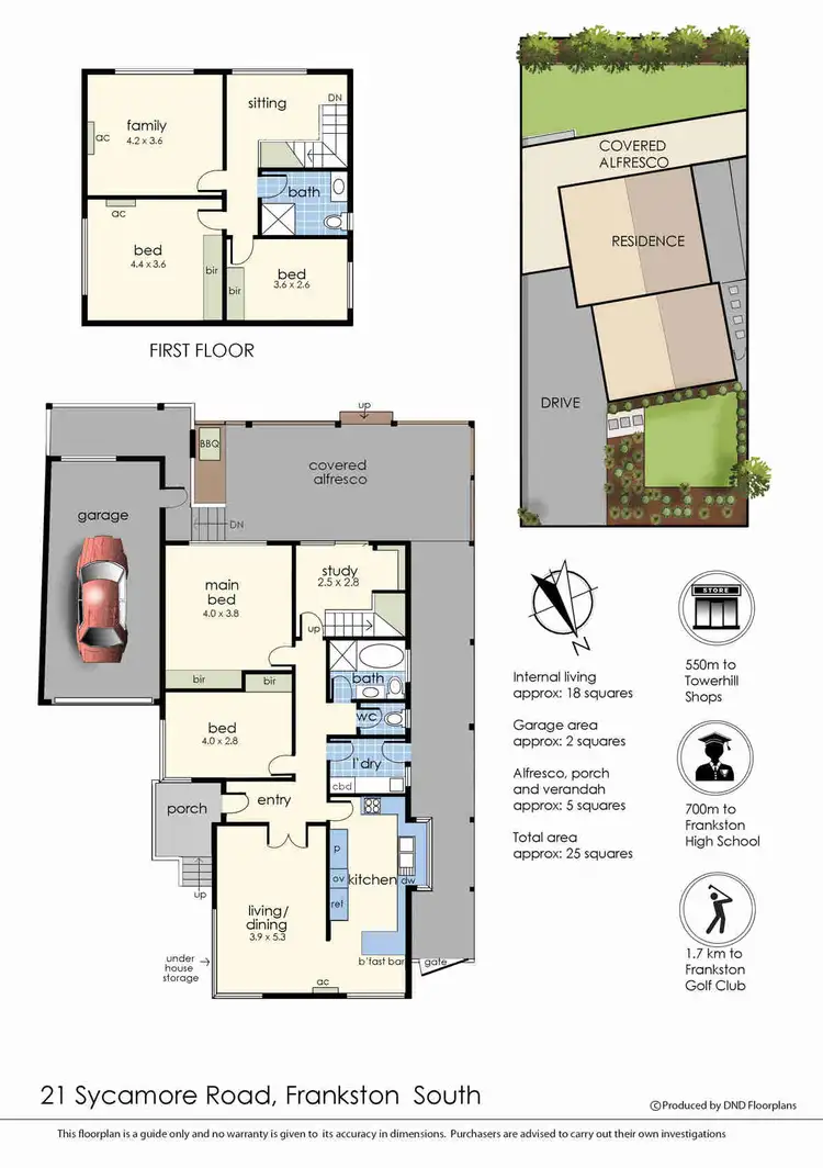 Floorplan of Homely house listing, 21 Sycamore Road, Frankston South VIC 3199