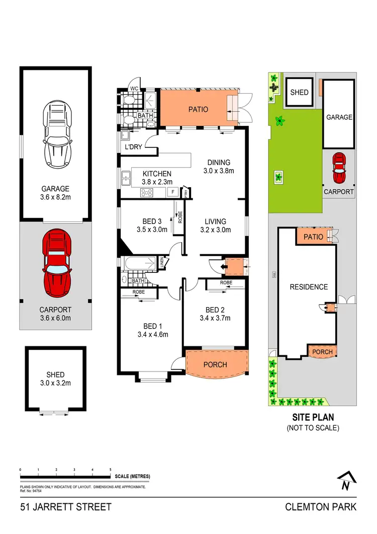 Floorplan of Homely house listing, 51 Jarrett Street, Clemton Park NSW 2206