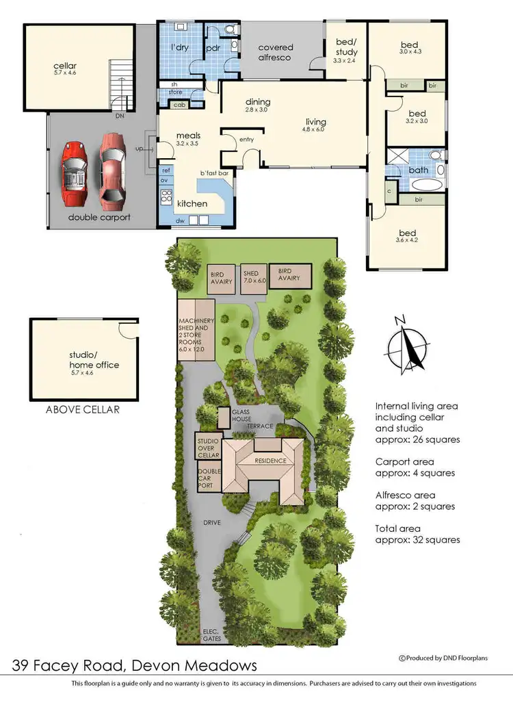 Floorplan of Homely house listing, 39 Facey Road, Devon Meadows VIC 3977