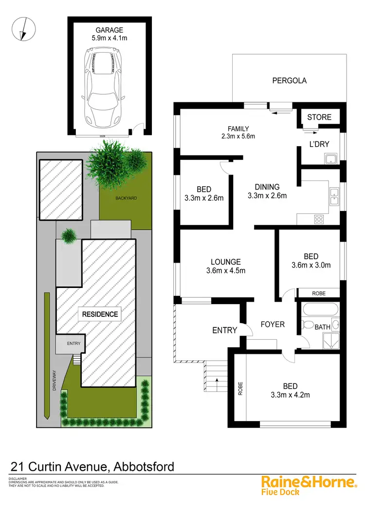 Floorplan of Homely house listing, 21 Curtin Avenue, Abbotsford NSW 2046
