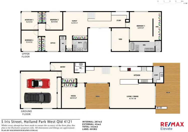 Floorplan of Homely house listing, 5 Iris Street, Holland Park West QLD 4121