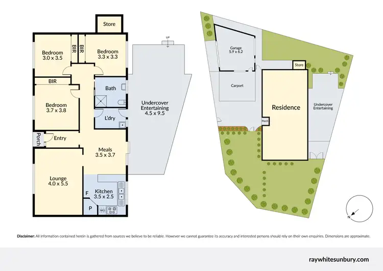 Floorplan of Homely house listing, 1 License Road, Diggers Rest VIC 3427