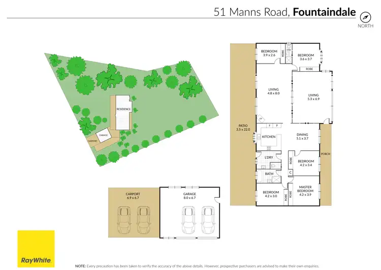Floorplan of Homely rural property listing, 51 Manns Road, Fountaindale NSW 2258