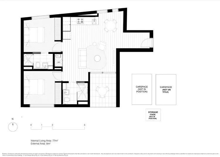 Floorplan of Homely apartment listing, 206/17 Lynch Street, Hawthorn VIC 3122