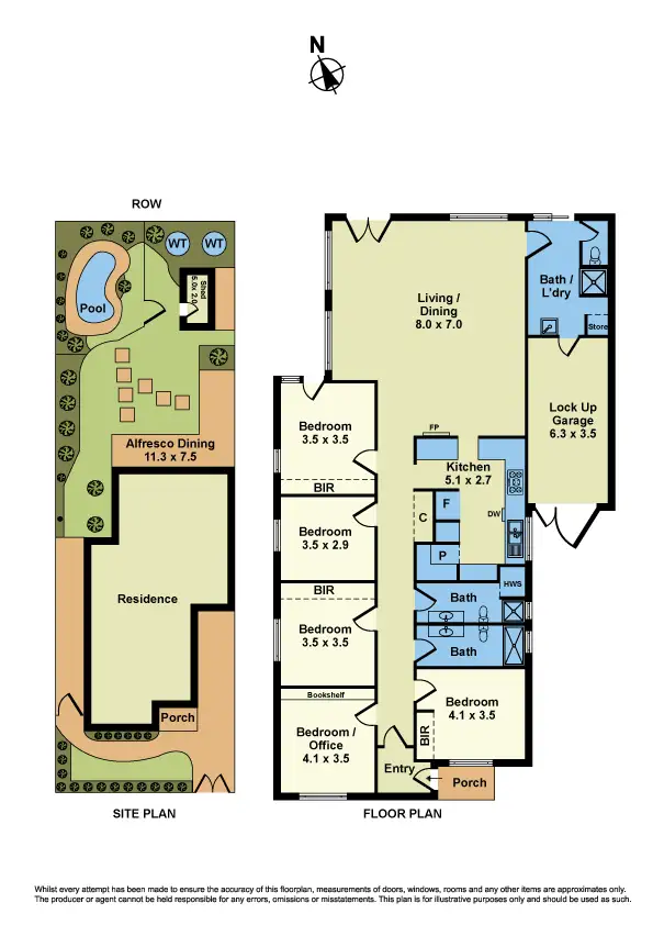 Floorplan of Homely house listing, 16 Florence Street, Williamstown VIC 3016
