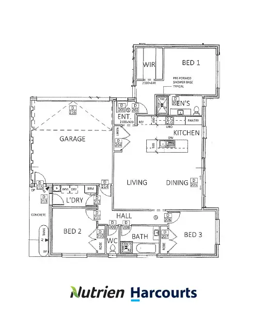 Floorplan of Homely house listing, 48a Henry Street, Koo Wee Rup VIC 3981
