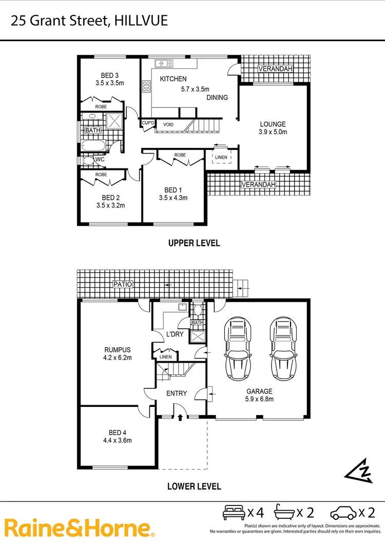 Floorplan of Homely house listing, 25 Grant Street, Tamworth NSW 2340