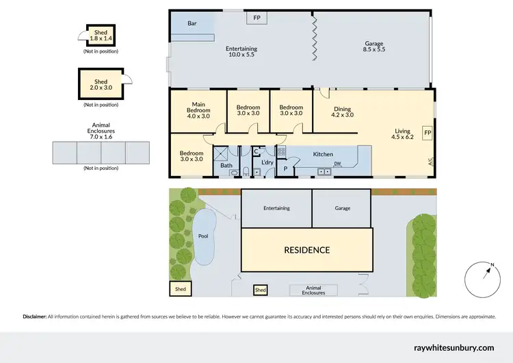 Floorplan of Homely house listing, 25 Calder Highway, Diggers Rest VIC 3427