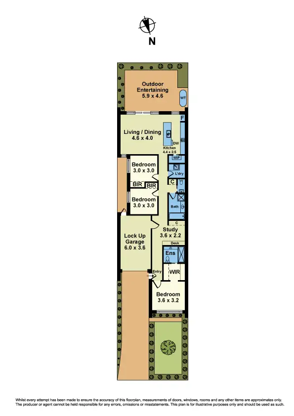 Floorplan of Homely townhouse listing, 15 Finley Road, Altona VIC 3018