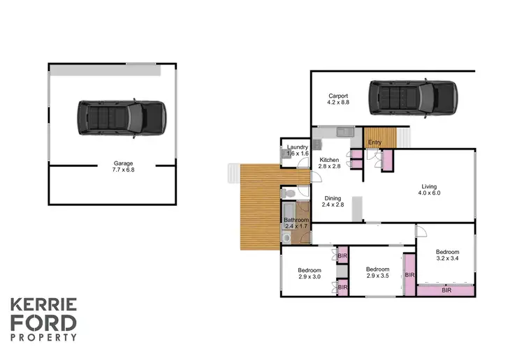 Floorplan of Homely house listing, 130 Shakespeare Street, Traralgon VIC 3844