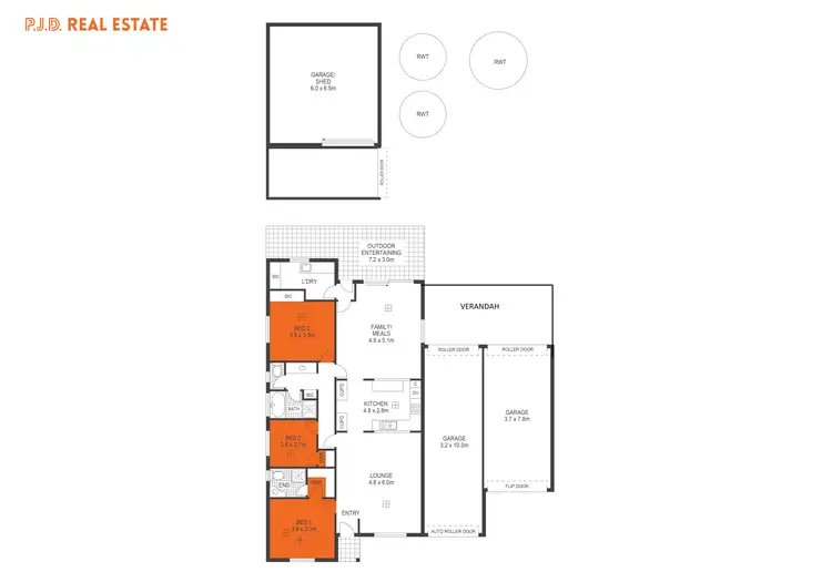 Floorplan of Homely house listing, 32 Sutherland Avenue, Hayborough SA 5211