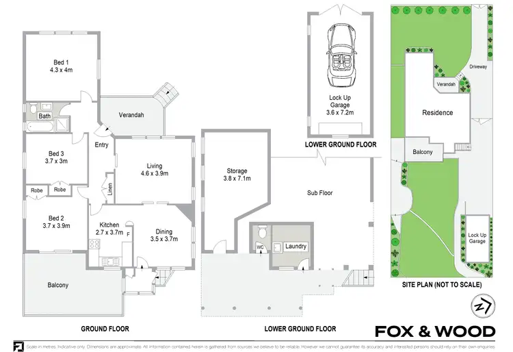 Floorplan of Homely house listing, 6 Rossford Avenue, Jannali NSW 2226