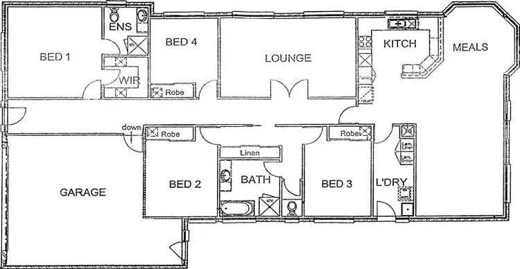 Floorplan of Homely house listing, Address available on request