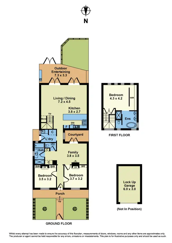 Floorplan of Homely house listing, 2/79 Princes Street, Williamstown VIC 3016