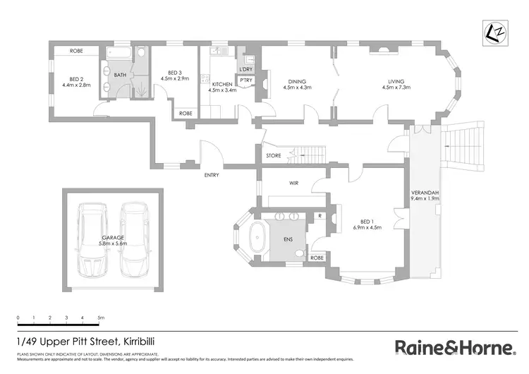 Floorplan of Homely apartment listing, 1/49 Upper Pitt Street, Kirribilli NSW 2061