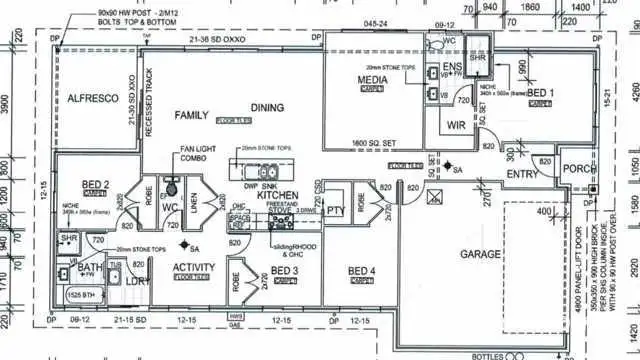 Floorplan of Homely house listing, 7 Luttons Court, Cooroy QLD 4563