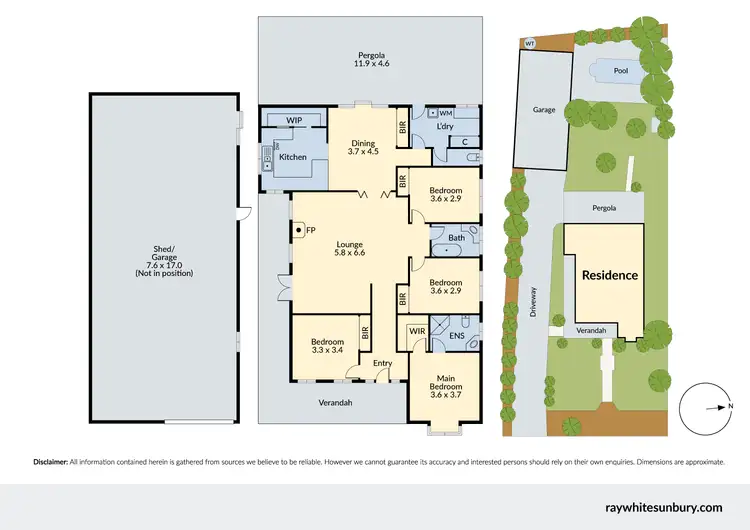 Floorplan of Homely house listing, 20 Keily Road, Gisborne VIC 3437