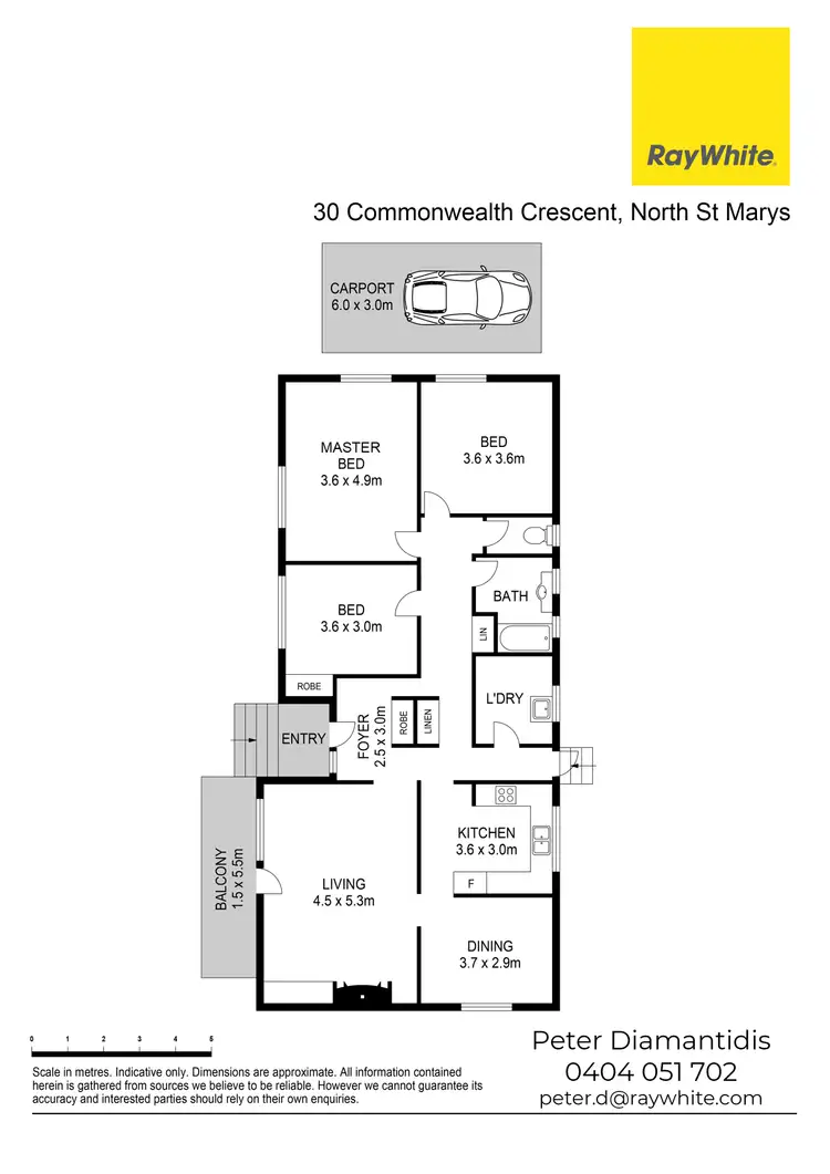 Floorplan of Homely house listing, 30 Commonwealth Crescent, North St Marys NSW 2760