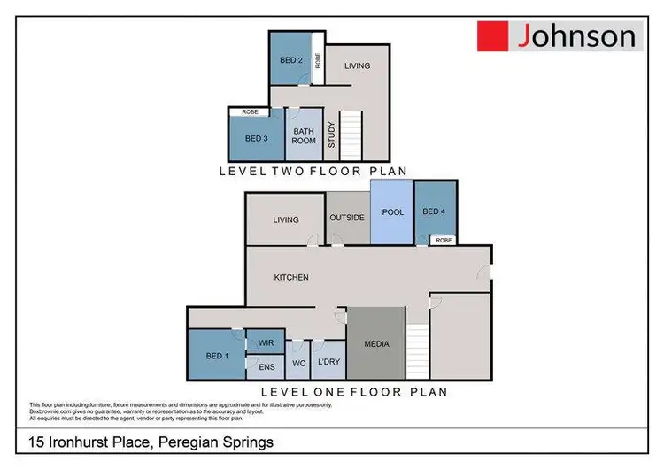 Floorplan of Homely house listing, 15 Ironhurst Place, Peregian Springs QLD 4573
