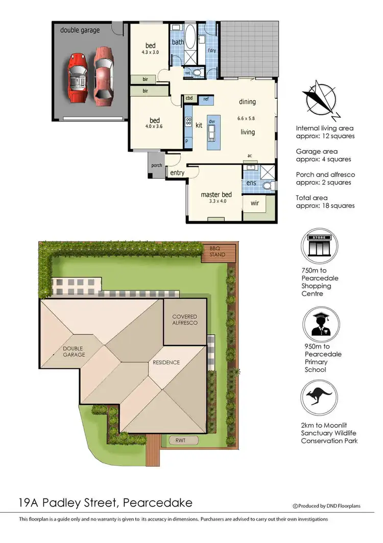Floorplan of Homely house listing, 19a Padley Street, Pearcedale VIC 3912