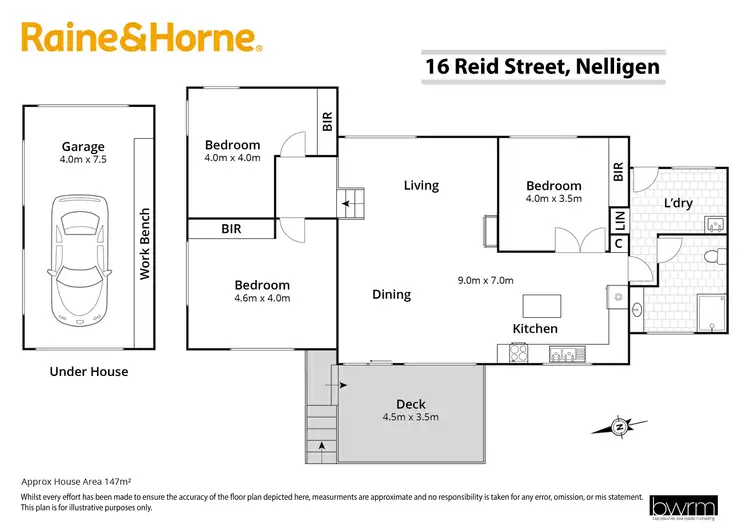 Floorplan of Homely house listing, 16 Reid Street, Nelligen NSW 2536